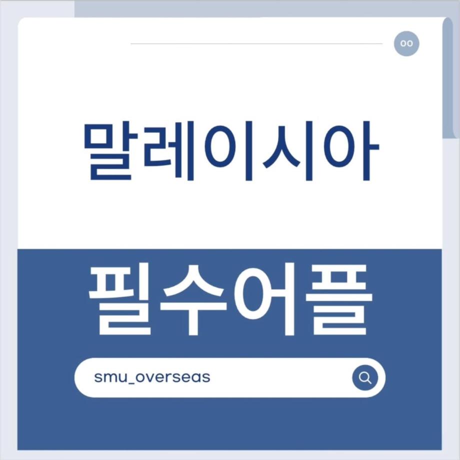 말레이시아 필수 어플